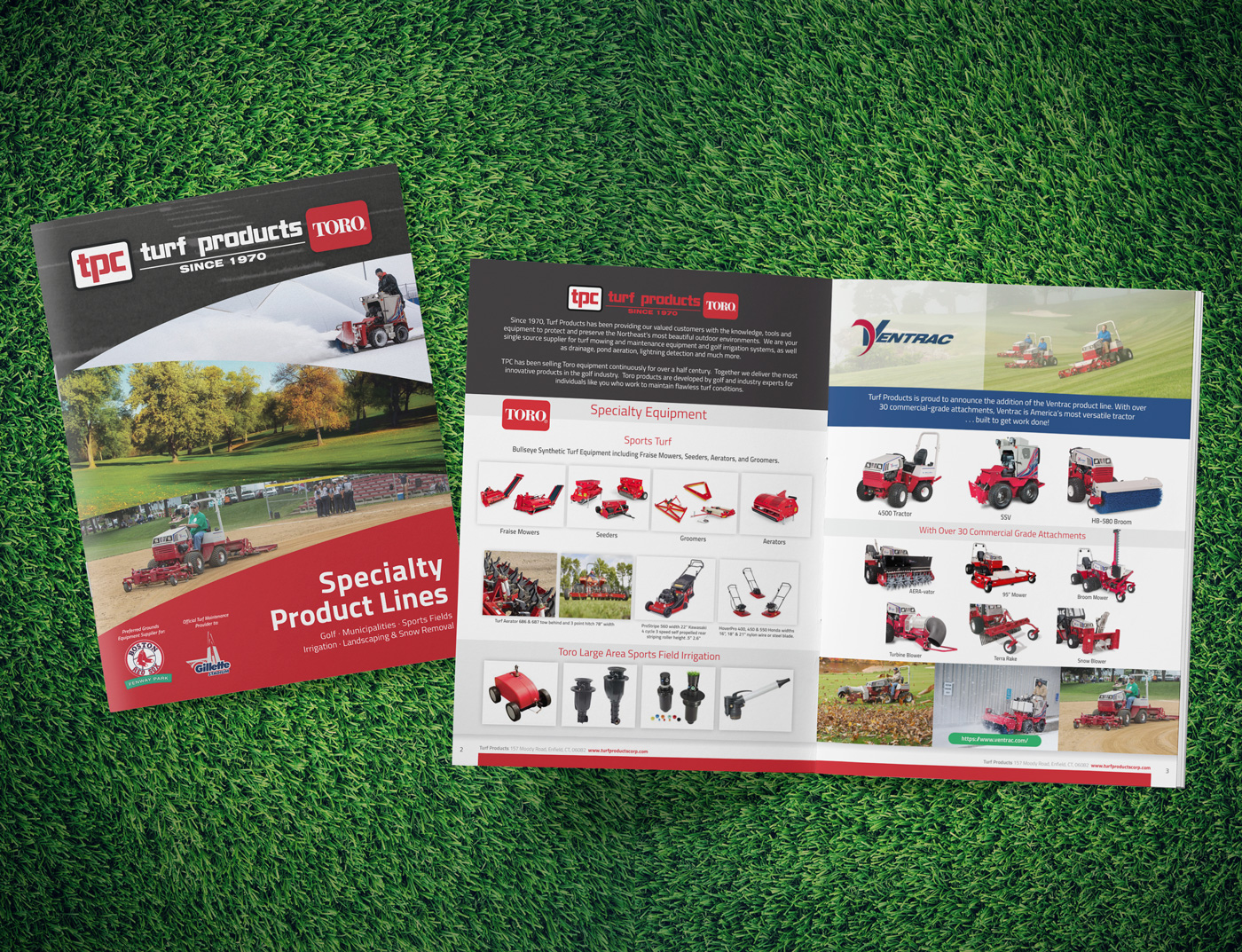 Specialty Lines Brochure for Turf Products